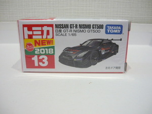 トミカ　No.１３ 　◎ 日産 ＧＴ－Ｒ ＮＩＳＭＯ ＧＴ５００ 付属シールあり　■ 2018年 新車シール 開封品　ベトナム製 K0318