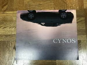 希少 当時物 カタログ トヨタ サイノス TOYOTA CYNOS（同梱可)