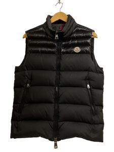 MONCLER◆ダウンベスト/1/ポリエステル/BLK/無地/B20914337085 54654