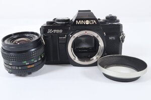 MINOLTA X-700 MPS 28mm F2.8 ミノルタ 一眼レフ フィルムカメラ 5506-KF