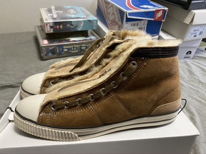 即決！visvim KIEFER-HI PATALA SHEEPSKIN US10 サンド