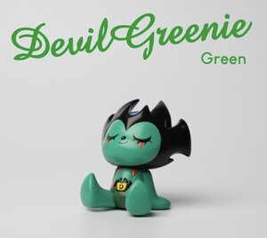 新品未開封 DEVIL GREENIE 緑 unbox industries アンボックス デビルマン ソフビ Sofvi pakka7 DevilGreenie フィギュア