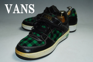 ATX784/期間限定！最終価格！早い者勝ち！バンズ/VANS/23.5㎝/US5/ロー/緑/良品/存在感抜群！洗練されたデザイン！スニーカー