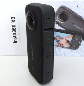 Insta360 X3 360度アクションカム インスタ360【中古美品】