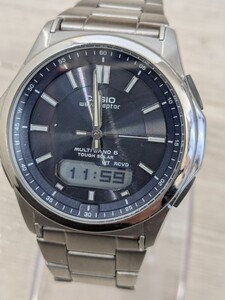 【w851】 CASIO wave scepter MULTIBAND 6 TOUGH SOLAR WVA-M630 カシオ ウェーブセプター タフソーラー メンズ 腕時計