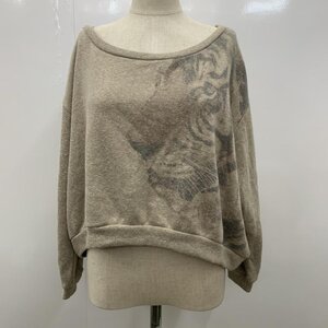 dazzlin FREE ダズリン トレーナー 長袖 スウェット 無地 アニマル Sweat Sweatshirt 10032559