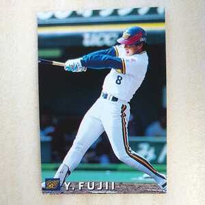 １９９８カルビー野球カード№１５１藤井康雄（オリックス）