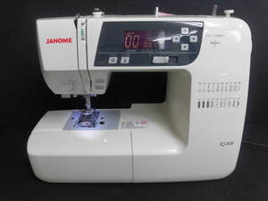 専門店 整備済★ジャノメ コンピューターミシン★RS808 部品全有★新品フットコントローラー付★JANOME★1円～★即決有