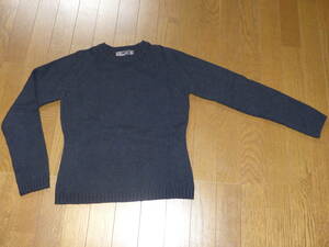 ZARA ザラ ニット セーター WOOL混 ブラック ラグラン USED!! 送料６００円