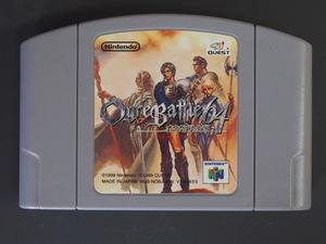 中古 任天堂 NINTENDO 64 ロクヨン クエスト QUEST オウガバトル64 OGREBATTLE64 NUS-NOBJ 1999年 管理No.10605