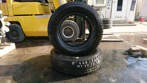 ② 2013年製 ヨコハマタイヤ 205/70R16 スタッドレス 2本セット T 220315 即日発送可 ヤフー ヤフオク 72×72×42 32kg