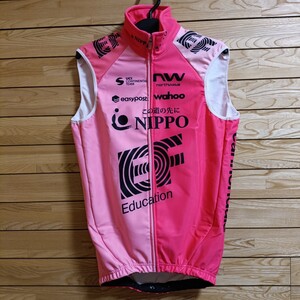 支給品　サーマルベスト　NW　EF Education-Nippo　裏起毛 ノースウェーブ Development Northwave　ウィンター　防寒　 ジレ　冬　自転車