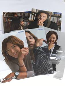 ◆■チャン　グン　ソク　Jang Keun-Suk■◆ クリアファイル　ローソン限定全5種■新品 未開封■喫煙者、ペットはいません■ゆうパケット