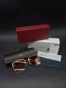 ▽ 【263】 カルティエ サングラス CT0199S-004 / Cartier パンサー パンテール ドゥ カルティエ アイウェア Eyewear 眼鏡 パリ フレーム