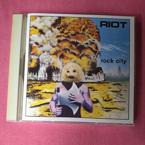 riot Rock City Japanese edition used CDライオット ロックシティ 日本盤 中古 CD