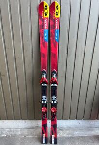 サロモン (SALOMON) 2V EQUIPE 10 スキー板 165cm ビンディング サロモン S910