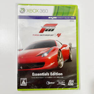 XBOX360 新品未開封 FORZA MOTORSPORT 4 Essentials Edition フォルツァ モータースポーツ 4 同梱版