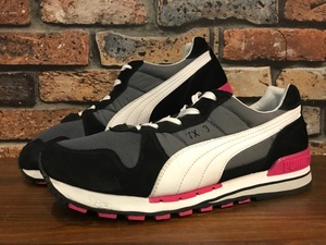 G028 メンズスニーカー PUMA TX-3 プーマ おしゃれ 人気 ローカット ランニング ブラック グレー/ 28.0cm