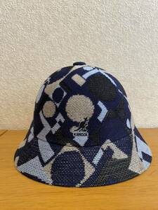 未使用品 KANGOL ベルハット サイズL K3650 GADGET CASUAL Navy Multi カンゴール バケットハット