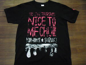 鈴木このみ Nice to Me CHU!!! Tシャツ