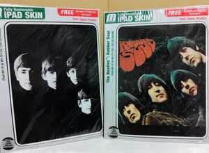 FJ★■2枚セット ビートルズ iPAD SKIN Music Skins■Rubber Soul+Band シール　ステッカー beatles