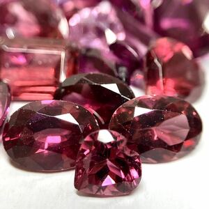 ☆天然ガーネットおまとめ50.5ct☆U約10.1g ルース 裸石 宝石 ジュエリー jewelry garnet ②