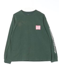 「Manhattan Portage」 長袖Tシャツ MEDIUM グリーン メンズ