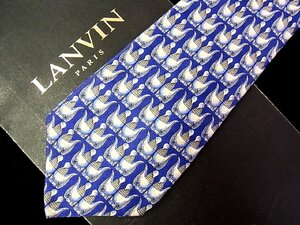 ♪今週の特売980円～♪2045♪状態並品【LANVIN】ランバン【鳥 置物 柄】ネクタイ♪