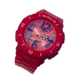 【CASIO/カシオ】Baby-G/ベビージー BGA-171 5332 腕時計 レディース ピンク 稼動品★53188