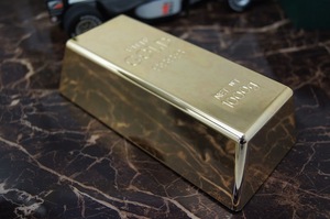 貴金属店☆展示用★INGOT☆レプリカ1KILO延べ板S1010/165mm☆新品☆類似玩具5点付きazu00pd