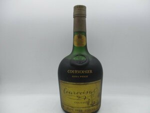 同梱不可 1円～ COURVOISIER EXTRA VIEILLE クルボアジェ エクストラ ヴィエイユ コニャック ブランデー 700ml 40% 古酒 未開封 Z070542