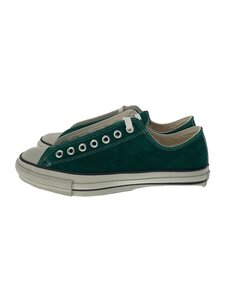 CONVERSE◆ALLSTAR/日本製/ローカットスニーカー/US8.5/GRN/スウェード/2NHR