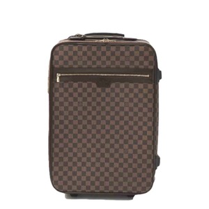 ルイヴィトン キャリーバッグ N23294 ペガス55 ダミエ キャスター付き旅行かばん LOUIS VUITTON ブラウン ユニセックス 中古