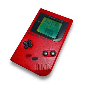 【美品】貴重 初代 任天堂 Nintendo ゲームボーイ DMG-01 GAMEBOY レッド 赤 ニンテンドー ゲームボーイブロス Tested