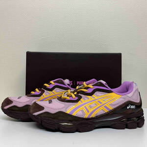 ASICS PLEASURES GEL-NYC PINK/BROWN/YELLOW アシックス プレジャーズ ゲル NYC ピンク ブラック イエロー 1203A622-700 サイズ27cm