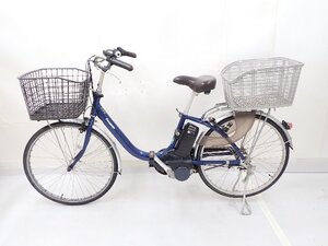 Panasonic パナソニック BE-ELL432V2 ビビ・L 電動アシスト自転車 ブルー 配送/来店引取可 ∴ 6FE44-1