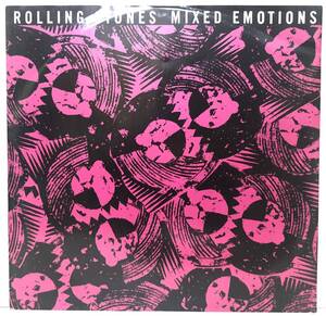 □□2-LP【03087】-【UK盤/12inc】ROLLING STONESローリング・ストーンズ*「ミックスト・エモーションズ」(Mixed Emotions)