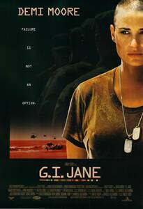 北米版 1997 G.I Jane 『G.I.ジェーン』ポスター Demi Moore.