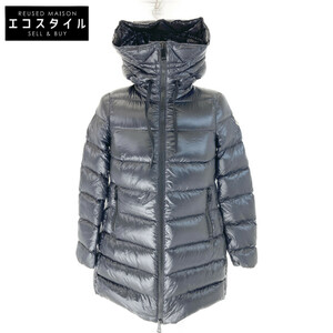 MONCLER モンクレール 20年製 ブラック SUYEN ダウンジャケット ブラック O ジャケット ナイロン レディース 中古