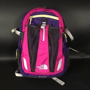 ER0222-16-3 THE NORTH FACE リュックサック RECON T118/T518 ピンク パープル アウトドア レジャー 46×30×13㎝ 120サイズ