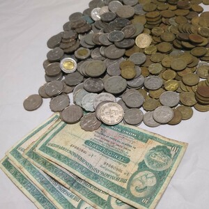 【約306.25＄】香港ドル紙幣コインまとめ　※HKD、大量、硬貨、エリザベス