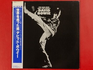 ◇デビッド・ボウイ David Bowie/世界を売った男 The Man Who Sold The World/国内盤帯付きLP、RPL-2123 #W25YK2