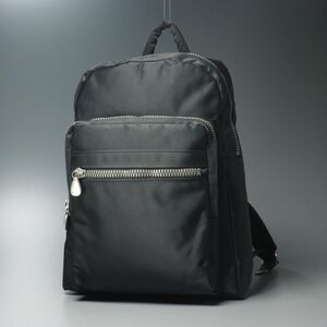 MF0582◎PS PaulSmith PSポールスミス ナイロン A4サイズ対応 リュックサック デイパック 鞄 ブラック系