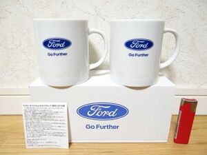 新品 非売品 FORD フォード マグカップ ペア 2個セット アメ車 マスタング