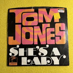 【Tom Jones★トム・ジョーンズ】She’s A Lady★7インチ ep シングル レコード