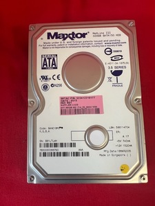 動作保証　Maxtor MaXLine III SATA 150 300GB　⑥