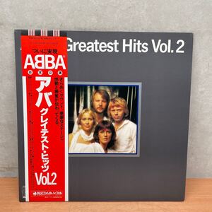 中古LPレコード　ABBA/ グレイテスト・ヒッツvol.2