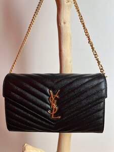 人気美品◆YSL サンローラン レディース ショルダーバッグ トートバッグ ブラック