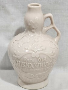 ニッカウヰスキー　Rare　Oid　空瓶　陶器　NIKKA　WHISKEY 　アンティーク　置物　オブジェ　ヴィンテージ 陶器ボトル