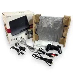 【美品】SONY 160GB PS3 ブラック CECH-3000A 元箱付き